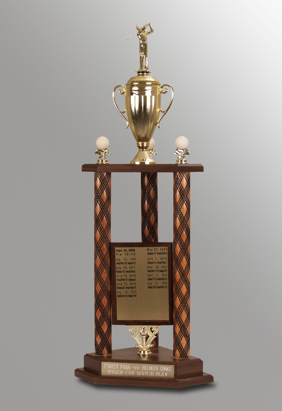 Large Golf Trophy